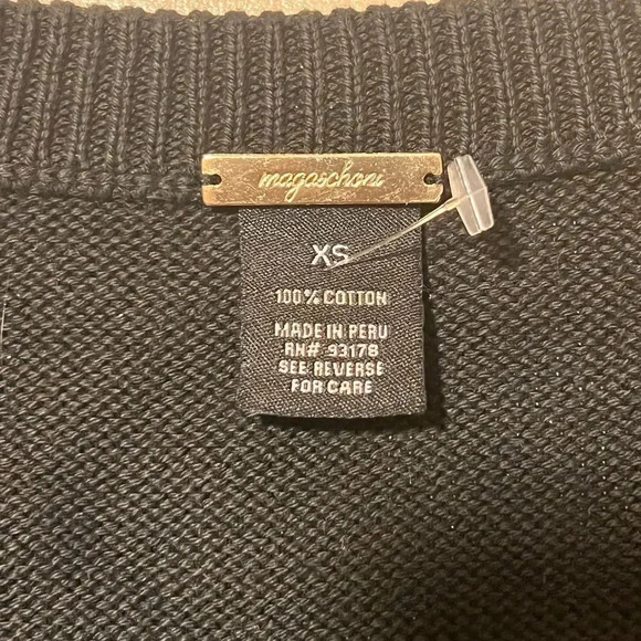 Magaschoni V Neck Sweater Sz XS - Picture 11 of 15